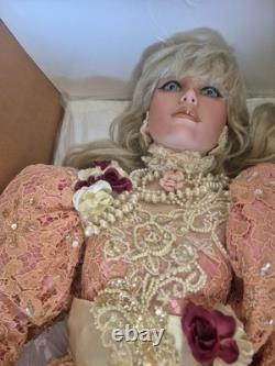 Vintage Rustie Charlotte Porcelain Doll 36 Tall Limited Edition 0450/2000 With