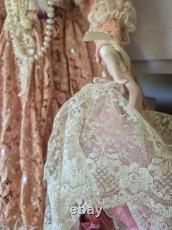 Vintage Rustie Charlotte Porcelain Doll 36 Tall Limited Edition 0450/2000 With