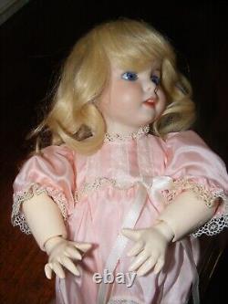 Vintage SFBJ Marian Mosser Porcelain Doll 14 Paris