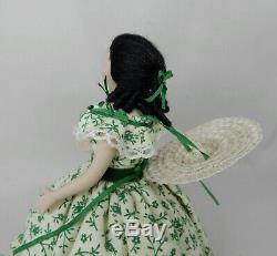 Vintage Scarlett O'Hara Porcelain Doll Artisan Dollhouse Miniature 112