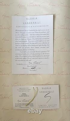 Vintage Sea Goddess by Gloria Vanderbilt Porcelain Collectible Doll 27