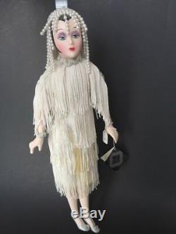 Vintage Seymour Mann Art Deco Gatsby Flapper Girl 18 Porcelain Doll c. 80's
