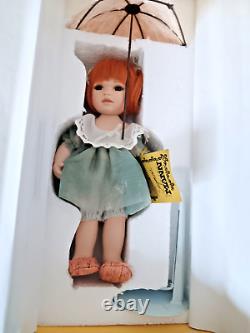 Vintage Seymour Mann Porcelain Doll-Brandi with Umbrella Limited Edition