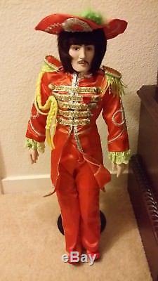 Vintage Sgt. Pepper. George Harrison Starshine Beatle Porcelain Doll