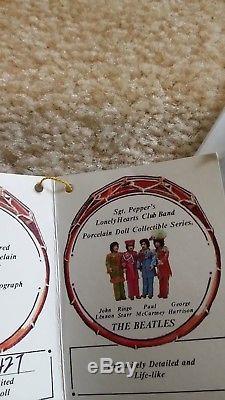 Vintage Sgt. Pepper. George Harrison Starshine Beatle Porcelain Doll