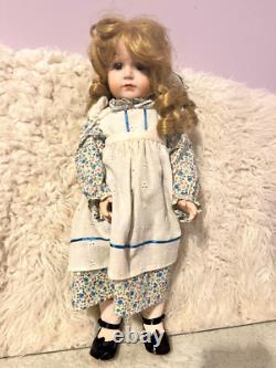 Vintage Simon & Halbig 117 Bisque Porcelain Doll 16 Kammer Reinhardt K&R German