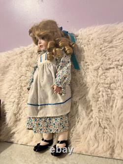 Vintage Simon & Halbig 117 Bisque Porcelain Doll 16 Kammer Reinhardt K&R German