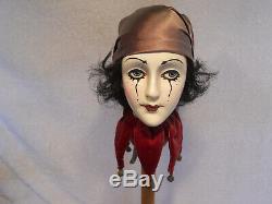 Vintage Sir Cedric's Good Heads Porcelain Clown Jester 1983
