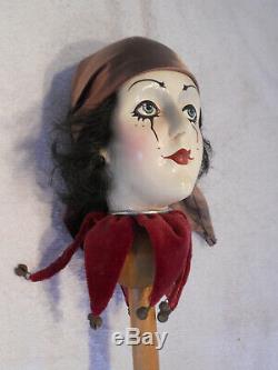 Vintage Sir Cedric's Good Heads Porcelain Clown Jester 1983