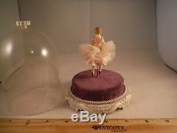 Vintage Spinning Ballerina Porcelain Doll Let Me Call You Sweetheart Music Box
