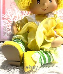Vintage Strawberry Shortcake Marie Osmond Porcelain Doll Lemon Meringue With Box