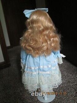 Vintage Tall Porcelain Doll