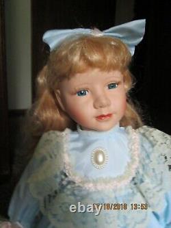 Vintage Tall Porcelain Doll