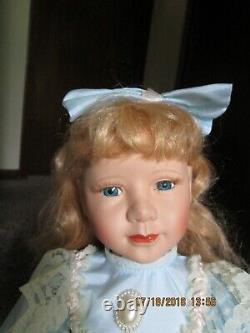 Vintage Tall Porcelain Doll