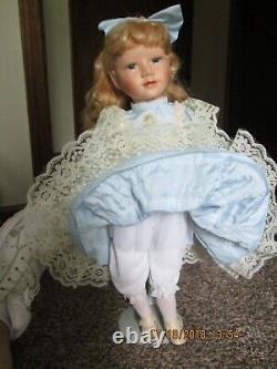 Vintage Tall Porcelain Doll