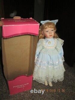 Vintage Tall Porcelain Doll