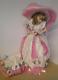 Vintage The Franklin Mint Porcelain Blushing Rose Doll By Maryse Nicole