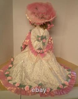 Vintage The Franklin Mint Porcelain Blushing Rose Doll by Maryse Nicole