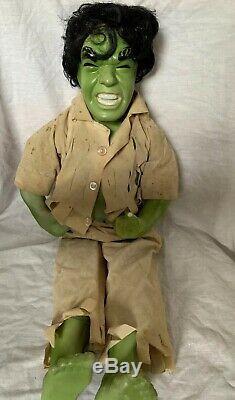 Vintage The Hulk Porcelain Action Figure Doll Foreign Unbranded Knock Off 19