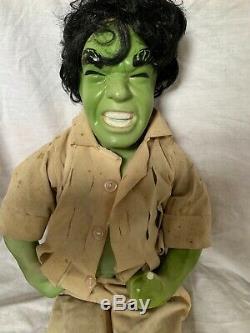 Vintage The Hulk Porcelain Action Figure Doll Foreign Unbranded Knock Off 19