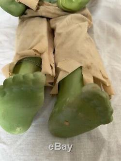 Vintage The Hulk Porcelain Action Figure Doll Foreign Unbranded Knock Off 19