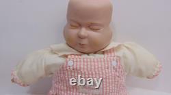 Vintage Three 3 Faces of Eve Porcelain 13 Doll Swivel Head Sad Happy Sleep Rare