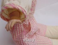Vintage Three 3 Faces of Eve Porcelain 13 Doll Swivel Head Sad Happy Sleep Rare