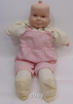 Vintage Three 3 Faces of Eve Porcelain 13 Doll Swivel Head Sad Happy Sleep Rare
