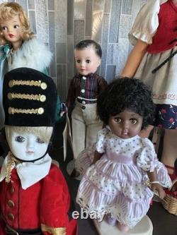 Vintage To Modern Doll Lot collectible Dolls