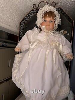 Vintage'Towle' Porcelain Christening Baby Doll 18