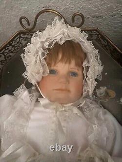 Vintage'Towle' Porcelain Christening Baby Doll 18