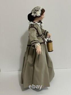 Vintage U. S. Historical Society Porcelain Doll-Florence Nightingale With Lantern