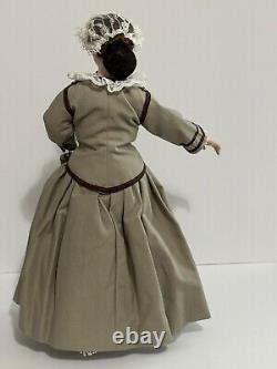 Vintage U. S. Historical Society Porcelain Doll-Florence Nightingale With Lantern