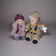 Vintage Unbranded Boy & Girl Porcelain 5 Dolls