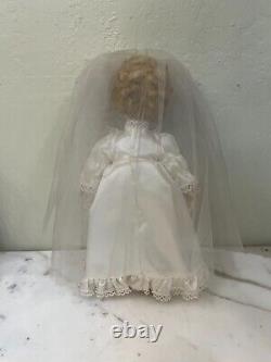 Vintage Victorian Bride Doll Julia