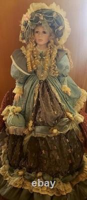 Vintage Victorian Porcelain Doll