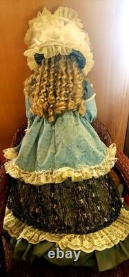Vintage Victorian Porcelain Doll