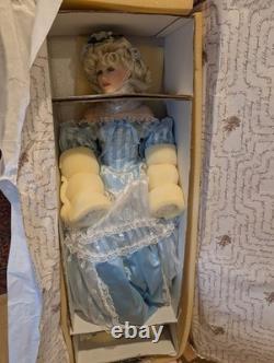 Vintage Welden Museum Of Fine Collectibles Porcelain Doll Jessica 32#89881 New