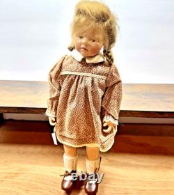 Vintage Wiltrud Unikat doll, German, 12 inches tall, limited production
