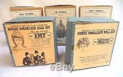 Vintage Yield House & Shackman Little Women Doll Kit Lot Complete & Mint In Box