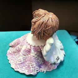 Vintage Zampiva Spaghetti Hair Angel Doll Figurine