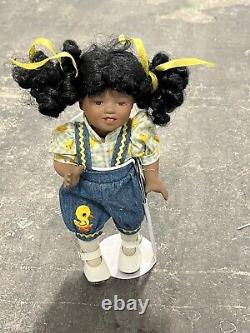 Vintage african american porcelain dolls Rare Numbered Out Of 5000