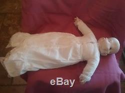 Vintage bisque 3 three face porcelain doll happy smiling crying sleeping 21