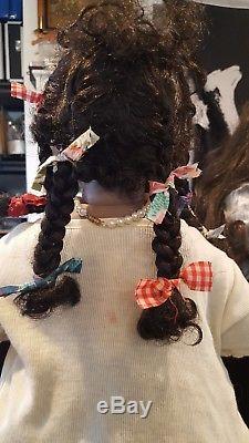 Vintage doll mary van osdell child african american 24 pamela erff