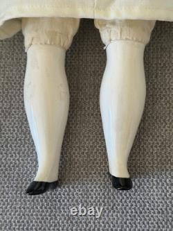 Vintage or Antique china head solid dome 18 inch Nun doll. Please read
