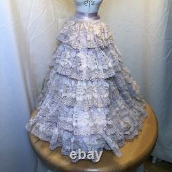 Vintage-porcelain 16 Inch Tall Doll Double Light All Original Working