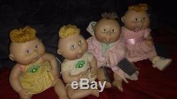 Vintage porcelain Cabbage Patch dolls