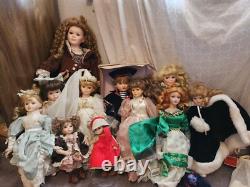 Vintage porcelain doll
