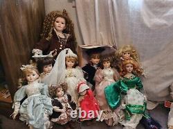 Vintage porcelain doll
