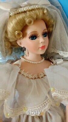 Vintage porcelain doll 20 inches